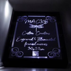 Engraved & Illuminated Mirrors