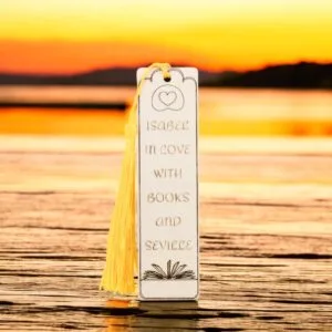 Personalised Tasselled Bookmarks