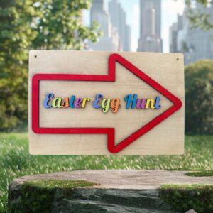 Easter Egg Hunt Sign